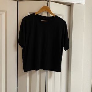 Allbirds Black Crop Top